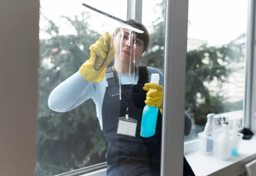 Nettoyage de vitres intérieures et extérieures à Changé